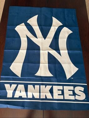 New York Yankees Blue and White Team Flag 27”x40”